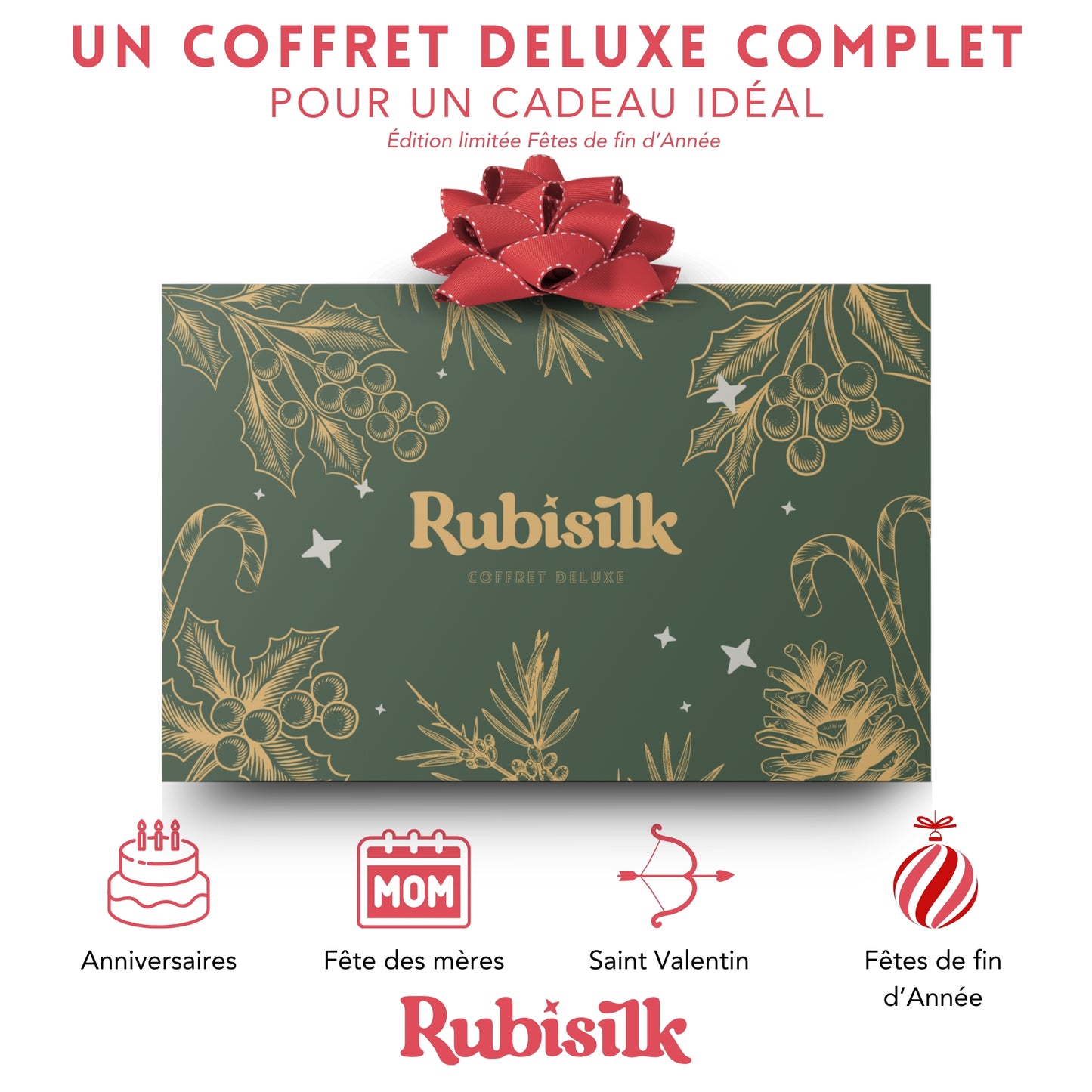 Coffret Deluxe 4 en 1 Gants Exfoliants en Soie pour Visage, Corps, Dos - Chouchou Satin - Sangle de Bain - Gommage naturel - Élimine peaux mortes, poils incarnés, acné - Active circulation sanguine